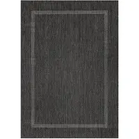 Morhane Relax Tranqua tapis extérieur/intérieur coureur 60x100cm noir