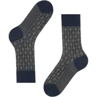Falke Chaussettes Bleu royal, À motifs