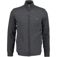 Gant Vestes en maille gris chiné
