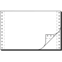 Sigel Computer Paper - Perforé - 152 x 240 mm - 56 g/m² - 2000 feuille(s) papier sans carbone