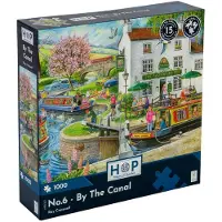 The House of Puzzles Puzzle Trouvez les 15 Différences No.6 - By The Canal - 1000 pièces