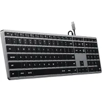 Satechi X3, taille standard (100 %), sans fil, Bluetooth, clavier QWERTY, noir, argent