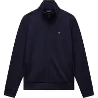 Napapijri - Sweat zippé en coton - Balis Fz Sum Blu Marine en Coton - Taille M - Navy