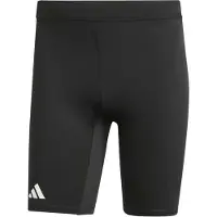Adidas Pantalon de sport 'ADIZERO' noir / blanc