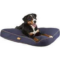 Kerbl Coussin pour chiens Jerome 100 x 70 x 11 cm Bleu marine 81314