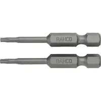 Bahco EMBOUTS POUR VIS TORX. 50 MM. T10. PACK DE 2 (Torx TX)