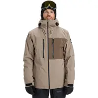 Quiksilver Sycamore Solid 20k Jacket Beige XS Homme