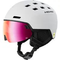 Head Radar 5K MIPS, casque de ski avec visière, blanc