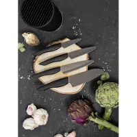 Kyocera Bloc à couteaux rond Softtouch, 4 couteaux SHIN inclus