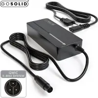 GO SOLID! Chargeur compatible avec Qwic Premium & Qwic Urban 36V 2A