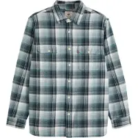 Levi's Chemise 'JACKSONWORKER' turquoise / noir / blanc