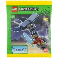 LEGO Minecraft Paperbag - Héros avec Elytra & Phantom Mini-kit de construction créative