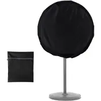INF Housse de Ventilateur Modèle 75 Noire (85cm) - Protection Étanche et Anti-Poussière