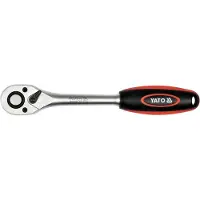 YATO Clé à douille de 3/8" avec manche simple, revêtement TPR
