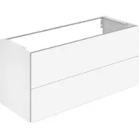Keuco X-LINE Meuble sous-lavabo, 2 tiroirs frontaux, 1200x605x490mm, 33183140000