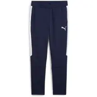Puma Pantalon de sport 'TeamEVvostripe' bleu / blanc