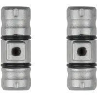 Wolfcraft 2 x double support interchangeable pour Flipbits 3084000