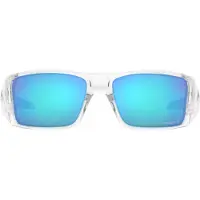 Oakley - Lunettes de soleil polarisées - Heliostat Clear - Blanc
