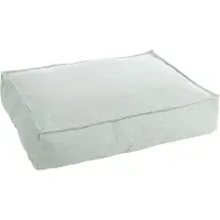 Flamingo Coussin pour chien Baldar, rectangulaire, vert, dimensions : 80 x 60 x 18 cm