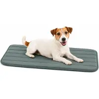 Flamingo Coussin pour chien , modèle Xana, rectangulaire, vert, pour cage métallique