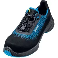 Uvex chaussures basses 1 G2 S2 bleu, noir largeur 10 T. 46