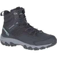 Merrell - Chaussures hivernales - Thermo Akita Mid Wp Black W en Cuir - Taille 38 - Noir