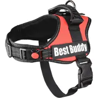 Flamingo Best Buddy Pluto Dog Harness Rouge 60-80 cm x 38 mm
