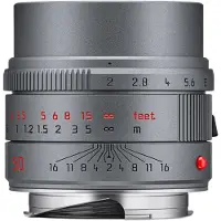 Leica Objectif à Focale fixe APO-SUMMICRON-M 50 mm f/2-16 ASPH. Gris métal pour Monture M
