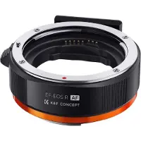 K&F Concept K&F Auto Focus Objectif Adaptateur Canon EF / EF-S - EOS R