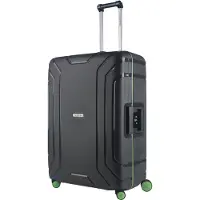 Carryon Valise de voyage Steward, 100 litres - 75 cm, avec fermeture intégrée - Gris