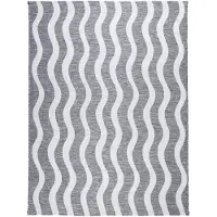FRAAI Tapis d'extérieur | Summer Waves Gris | 200x290cm | Gris | Polypropylène | Rectangulaire