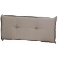 Madison Panama taupe, coussin pour banc 110 cm 50% coton / 45% polyester