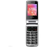 Myphone RUMBA 2 – Téléphone à clapet avec clavier, conçu pour les seniors