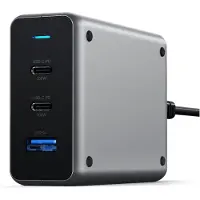 Satechi Chargeur Sans Câble 3 Ports USB 100 W Power Delivery