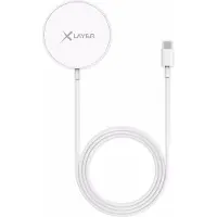 XLayer 219048 Wireless Charging Pad Magnetic 15W White