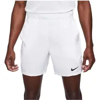 Nike Short de tennis pour homme NikeCourt Flex Victory 7" blanc et noir, taille XS