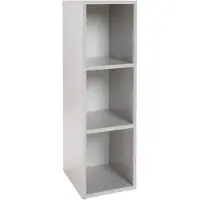 Roba Étagère pour Chambre Bébé - - Cube de Rangement à 3 Cases - Gris clair