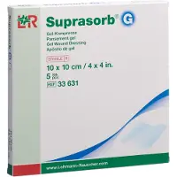 Lohmann & Rauscher Suprasorb Pansement Gel 10 x 10 cm 5 pc(s) Compresses