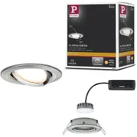 Paulmann Luminaire LED encastré Nova Plus Luminaire individuel orientable