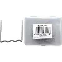 Bgs 873-2 100 agrafes de réparation (forme en U 0,8 mm) pour art. 873