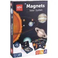 APLI Kids 19272 jeu magnétique "Système solaire", 27 aimants