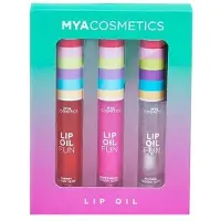 MYA Cosmetics Jeu de 3 gloss à lèvres