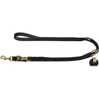 Hunter Sansibar Solid - Verstellbare Hundeleine, 200 cm, geflochten (Chien, Promenade)