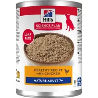 Hill's Pet Nutrition Science Plan - Medium - Mature/Adult 7+ - Poulet - Boîte - 12 x 370 g