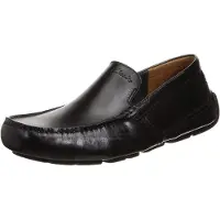 Clarks Markman Plain Mocassins en Noir Cuir 47