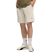 Puma Homme, short de sport ESS 2, couleur : blanc alpin, logo, 10 pouces, taille S (Europe)