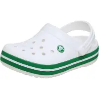 Crocs Uni, modèle Kinder Crocband Clog T, couleur blanc/vert "Ivy", taille 24/25 EU