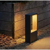 SLV Éclairage de chemin Flatt 36cm anthracite