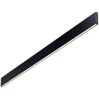 Ideal Lux Linus Applique Moderne Aluminium Noir Led 34W 4000K Lumière Naturelle