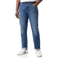 Lee - Jeans pour hommes - Coupe droite classique - Technologie Extreme Motion - Modèle Keplar – Taille 34W / Longueur 34L